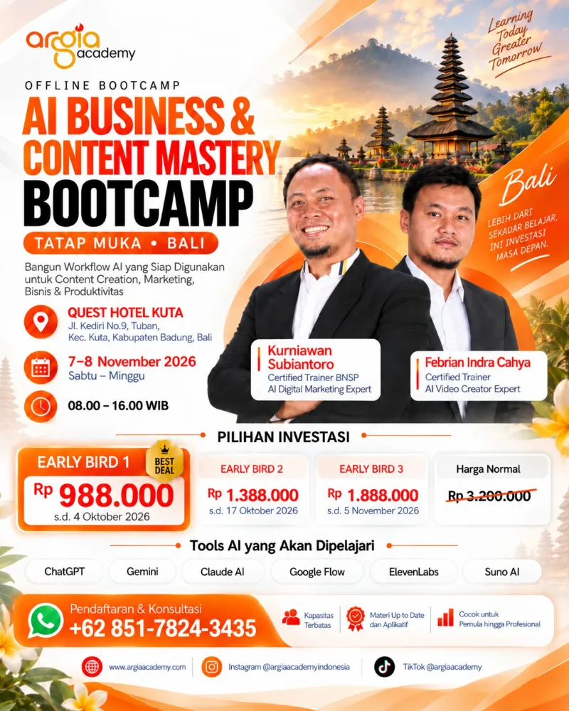 Content Mastery Bootcamp Bali